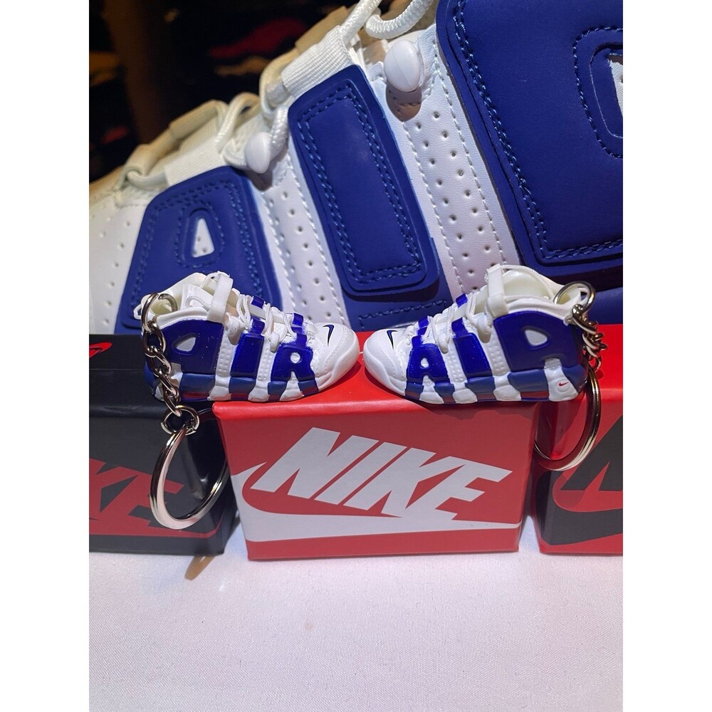 Nike Air More Uptempo Mini Shoe Keychains And Mini Nike Shoe Box  MORE COLORS AV
